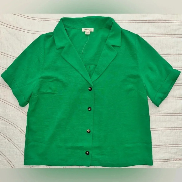 Faith & Joy Two Piece Set - Top & Trousers Pants Size L - NWOT - Picture 3 of 12